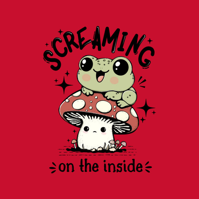 Screaming On The Inside-None-Fleece-Blanket-Trendlory