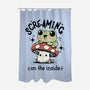 Screaming On The Inside-None-Polyester-Shower Curtain-Trendlory