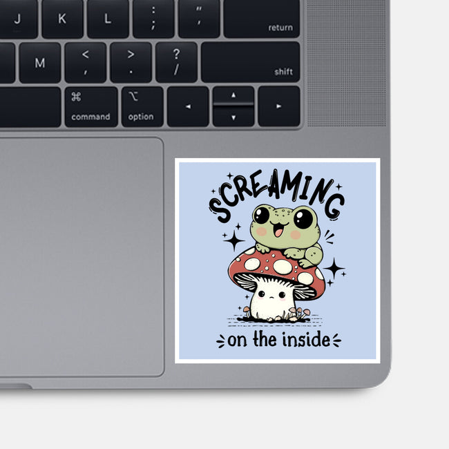 Screaming On The Inside-None-Glossy-Sticker-Trendlory