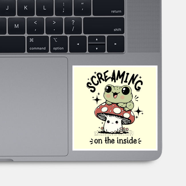 Screaming On The Inside-None-Glossy-Sticker-Trendlory