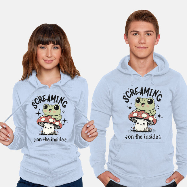 Screaming On The Inside-Unisex-Pullover-Sweatshirt-Trendlory