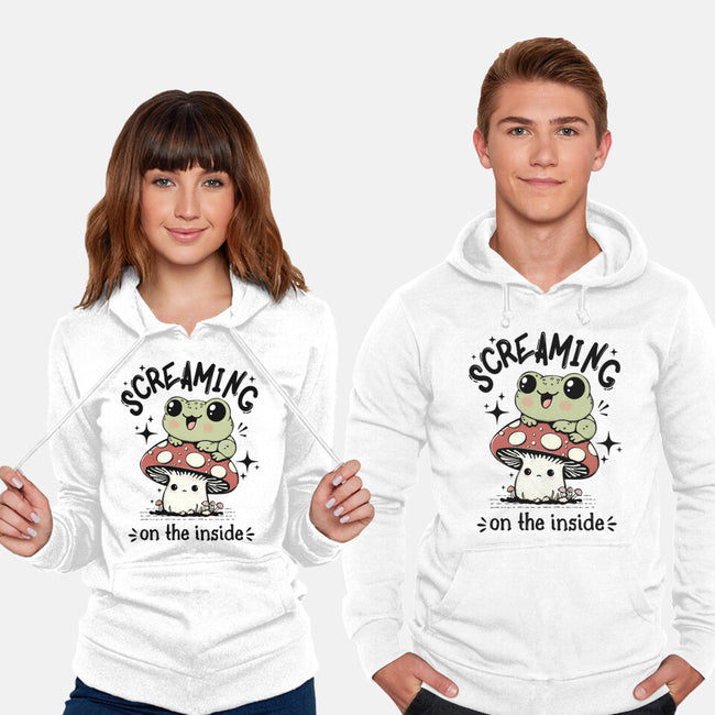 Screaming On The Inside-Unisex-Pullover-Sweatshirt-Trendlory