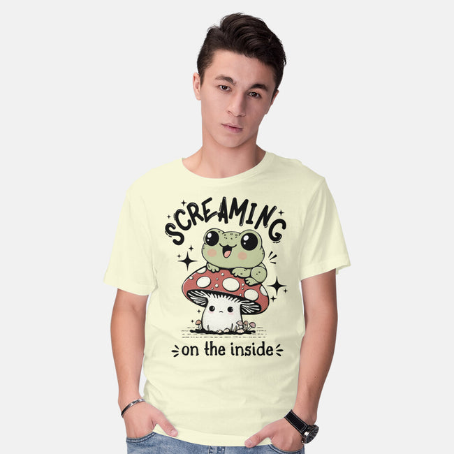 Screaming On The Inside-Mens-Basic-Tee-Trendlory