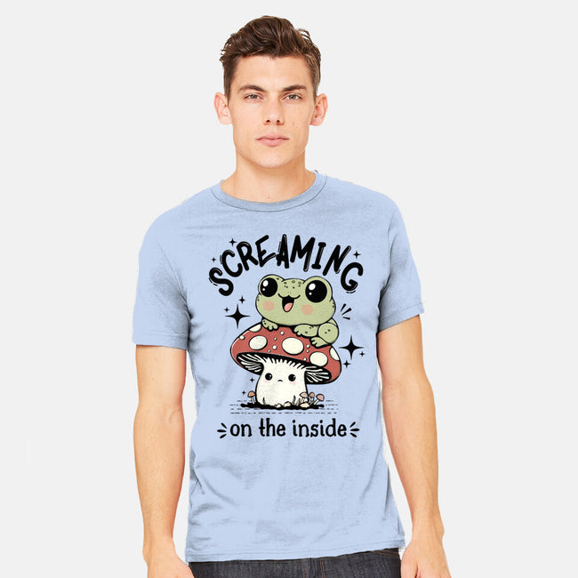 Screaming On The Inside-Mens-Heavyweight-Tee-Trendlory
