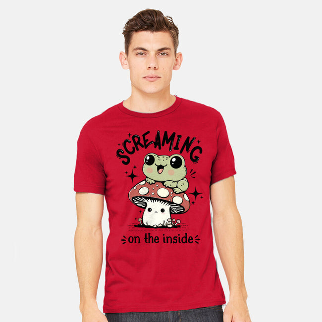Screaming On The Inside-Mens-Heavyweight-Tee-Trendlory