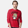 Screaming On The Inside-Mens-Long Sleeved-Tee-Trendlory