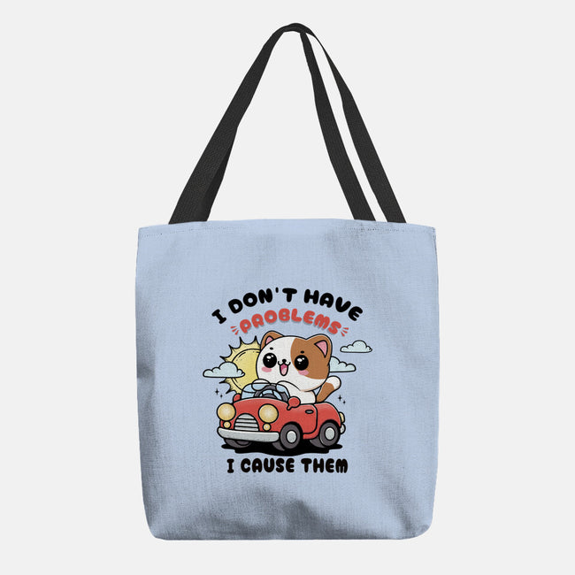 I Cause The Problems-None-Basic Tote-Bag-Trendlory