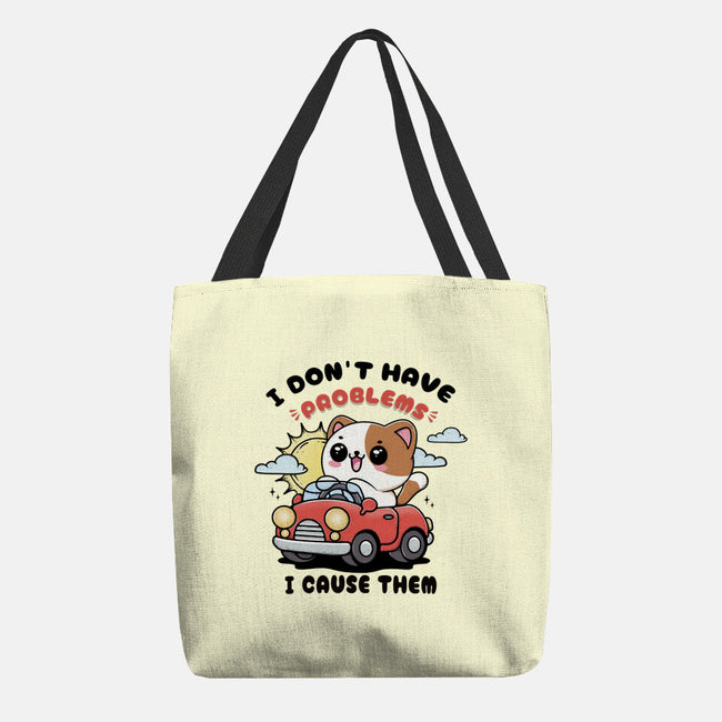 I Cause The Problems-None-Basic Tote-Bag-Trendlory