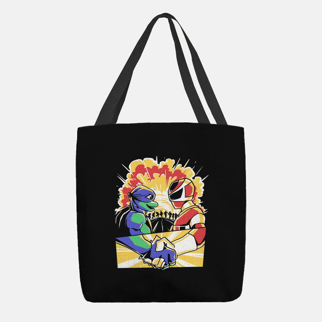 Mutant Power Team-None-Basic Tote-Bag-estudiofitas