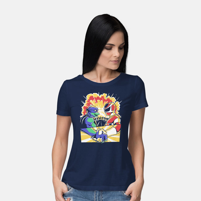 Mutant Power Team-Womens-Basic-Tee-estudiofitas