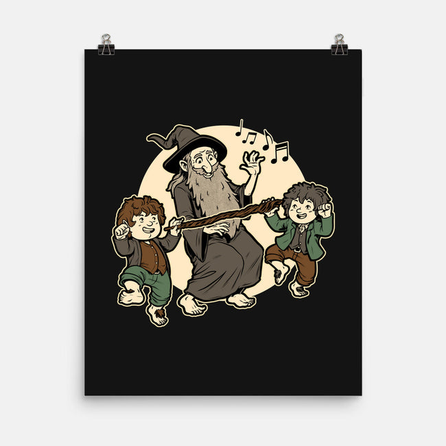 Medieval Wizard Dance-None-Matte-Poster-Studio Mootant