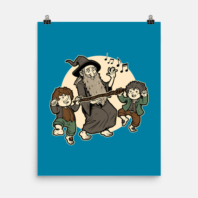 Medieval Wizard Dance-None-Matte-Poster-Studio Mootant