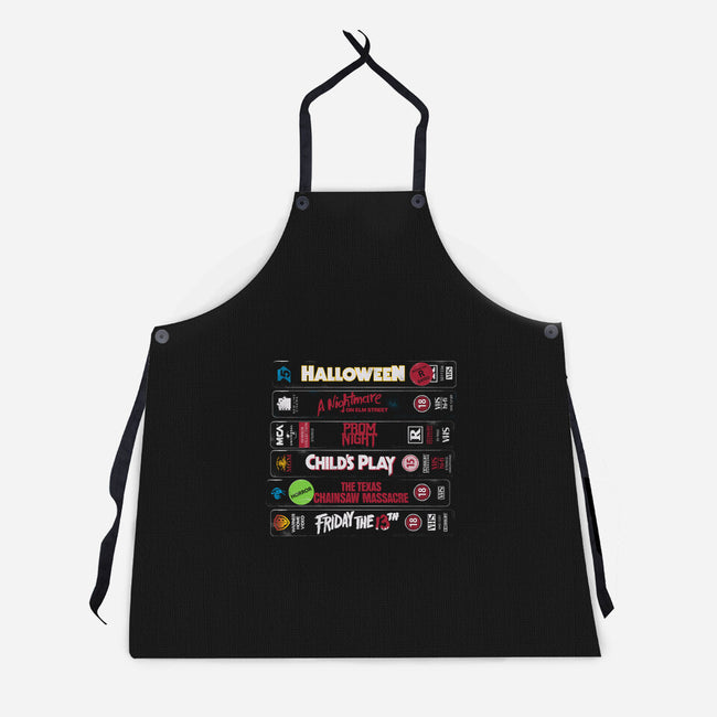 VHS Slasher-Unisex-Kitchen-Apron-Nemons