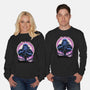 Hunter In The Valley-Unisex-Crew Neck-Sweatshirt-rmatix