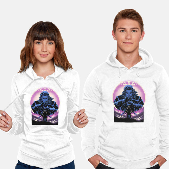 Hunter In The Valley-Unisex-Pullover-Sweatshirt-rmatix
