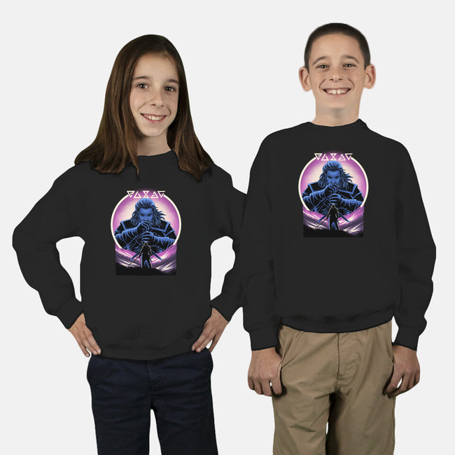 Hunter In The Valley-Youth-Crew Neck-Sweatshirt-rmatix