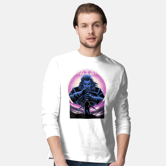 Hunter In The Valley-Mens-Long Sleeved-Tee-rmatix