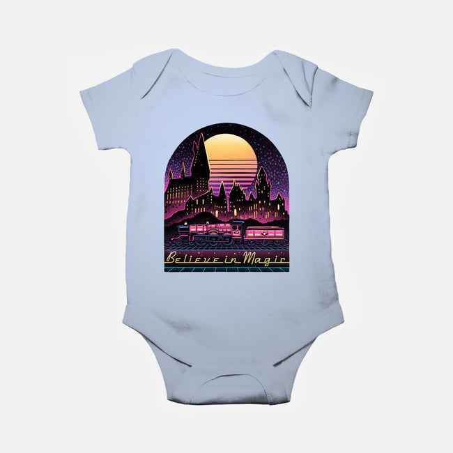 Believe In The Magic-Baby-Basic-Onesie-glitchygorilla