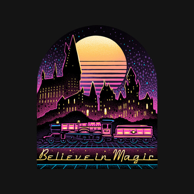 Believe In The Magic-Womens-Fitted-Tee-glitchygorilla