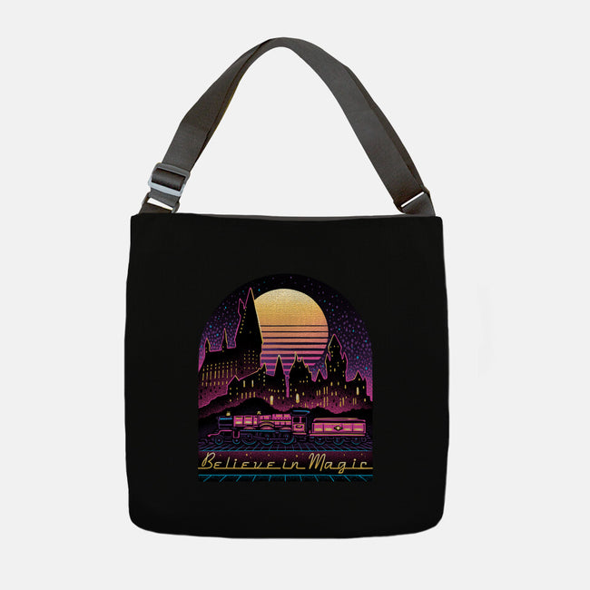 Believe In The Magic-None-Adjustable Tote-Bag-glitchygorilla