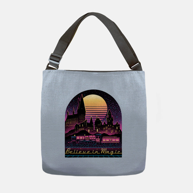 Believe In The Magic-None-Adjustable Tote-Bag-glitchygorilla