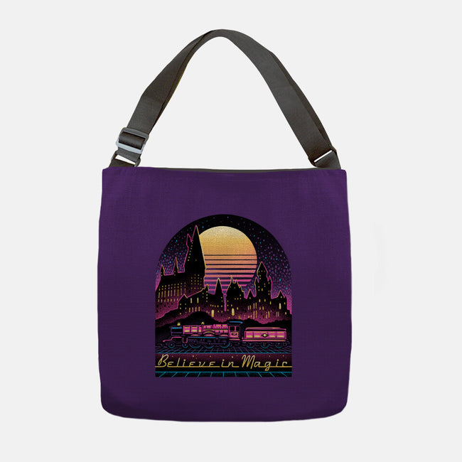 Believe In The Magic-None-Adjustable Tote-Bag-glitchygorilla