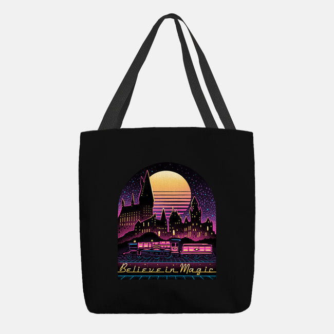 Believe In The Magic-None-Basic Tote-Bag-glitchygorilla