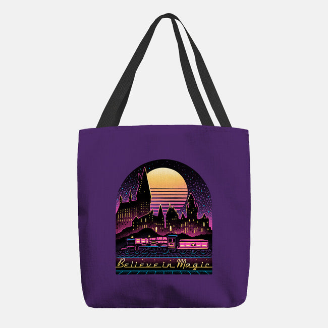 Believe In The Magic-None-Basic Tote-Bag-glitchygorilla