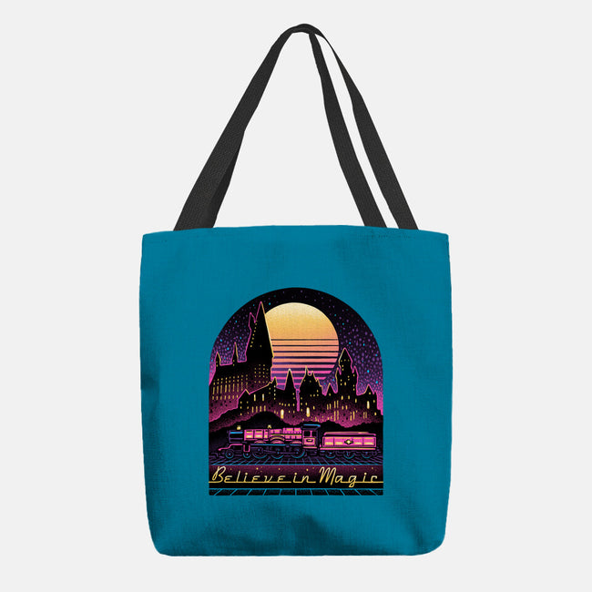 Believe In The Magic-None-Basic Tote-Bag-glitchygorilla