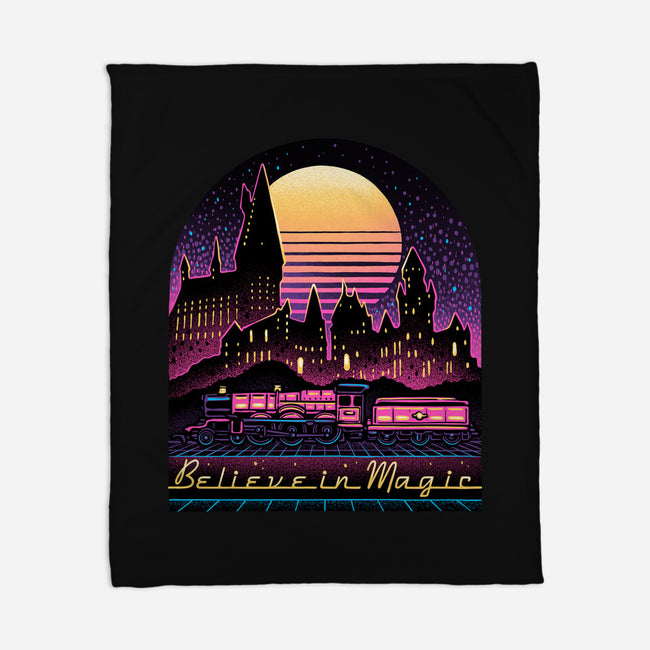 Believe In The Magic-None-Fleece-Blanket-glitchygorilla