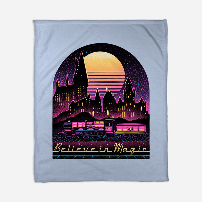 Believe In The Magic-None-Fleece-Blanket-glitchygorilla