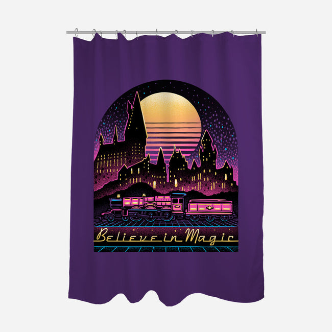 Believe In The Magic-None-Polyester-Shower Curtain-glitchygorilla