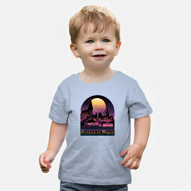 Believe In The Magic-Baby-Basic-Tee-glitchygorilla