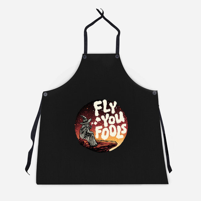 Fly You Fools-Unisex-Kitchen-Apron-glitchygorilla