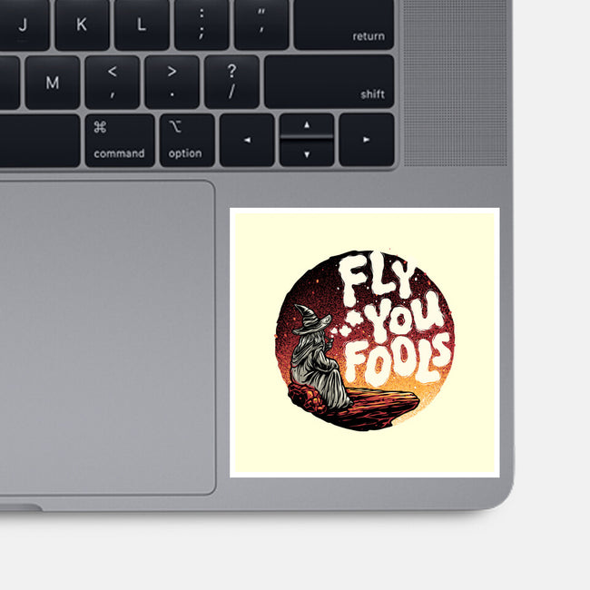 Fly You Fools-None-Glossy-Sticker-glitchygorilla