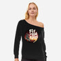 Fly You Fools-Womens-Off Shoulder-Sweatshirt-glitchygorilla