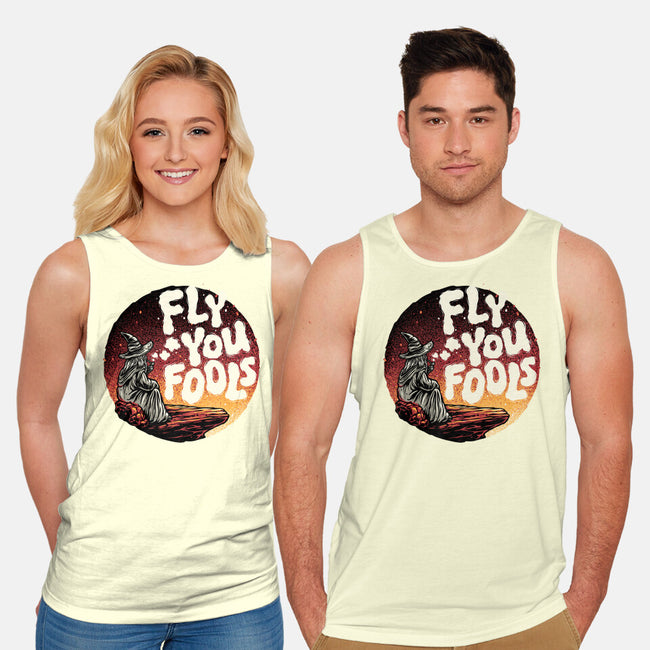 Fly You Fools-Unisex-Basic-Tank-glitchygorilla