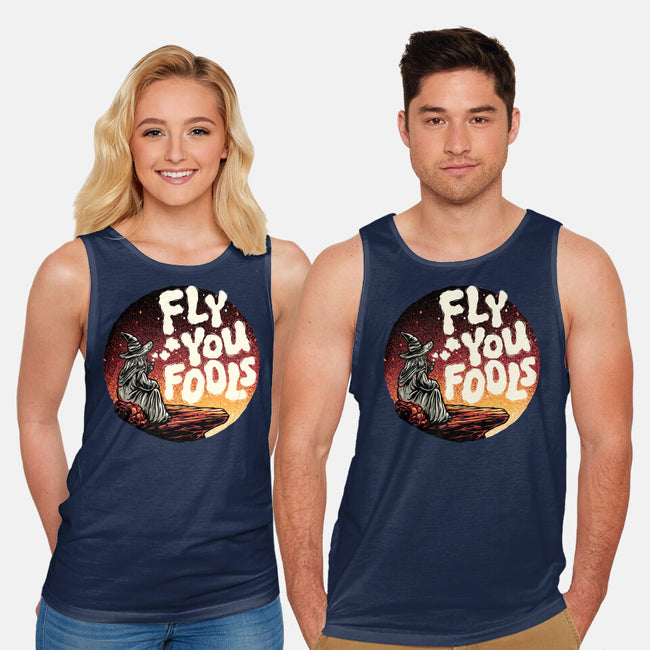 Fly You Fools-Unisex-Basic-Tank-glitchygorilla