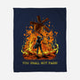 Defender Of La Mancha Remix-None-Fleece-Blanket-zascanauta