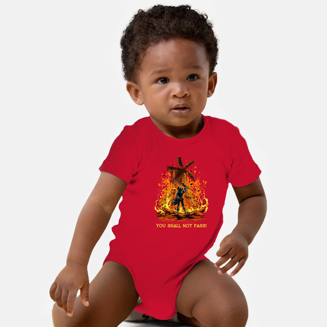 Defender Of La Mancha Remix-Baby-Basic-Onesie-zascanauta