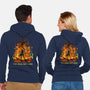 Defender Of La Mancha Remix-Unisex-Zip-Up-Sweatshirt-zascanauta