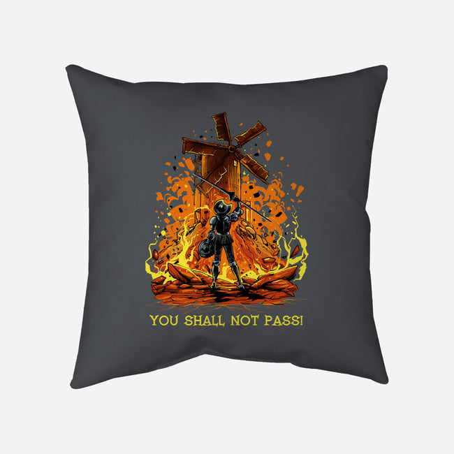 Defender Of La Mancha Remix-None-Removable Cover w Insert-Throw Pillow-zascanauta