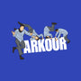 Parkour In The Office-Unisex-Crew Neck-Sweatshirt-Tronyx79