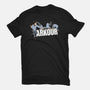Parkour In The Office-Womens-Fitted-Tee-Tronyx79