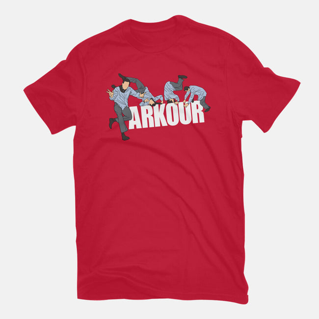 Parkour In The Office-Womens-Basic-Tee-Tronyx79