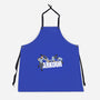 Parkour In The Office-Unisex-Kitchen-Apron-Tronyx79