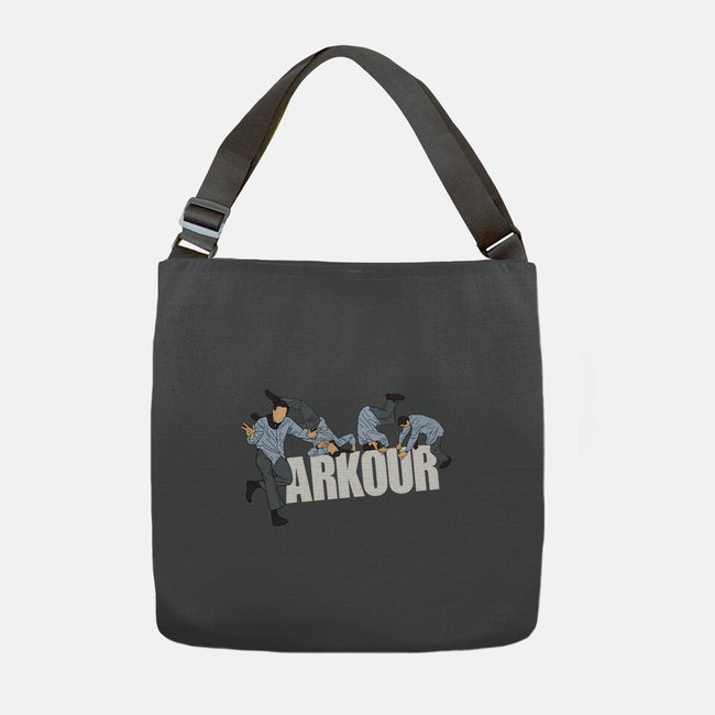 Parkour In The Office-None-Adjustable Tote-Bag-Tronyx79