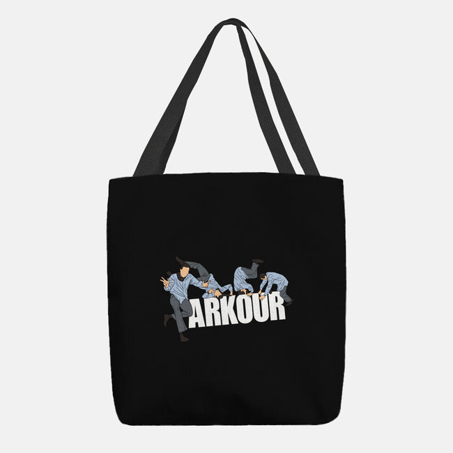 Parkour In The Office-None-Basic Tote-Bag-Tronyx79