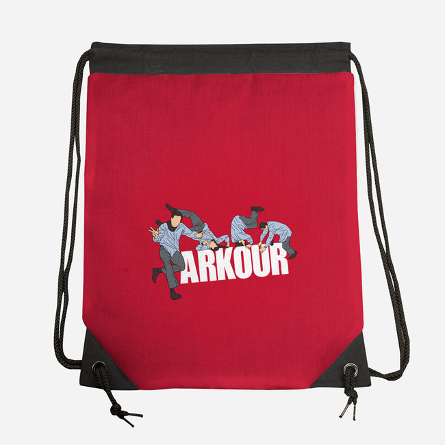 Parkour In The Office-None-Drawstring-Bag-Tronyx79