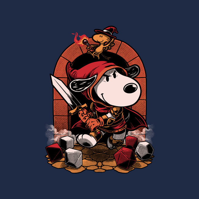 Beagle RPG Adventure-Womens-V-Neck-Tee-Studio Mootant